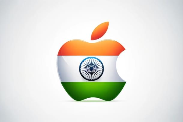 (Graphic by Swarajya/Apple Logo & Indian tricolor)
